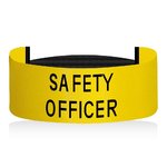 Budget Nylon Armbands Printed Safety Officer