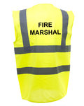 Fire Marshal Hi Viz Safety Vests