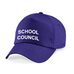 School Council Baseball Caps