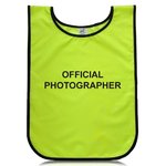 Official Photographer Polyester Tabards
