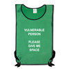 70d Nylon Tabard Vulnerable Person Please Give Me Space