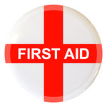 First Aid Pin Badge