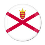 Jersey Flag Button Badge