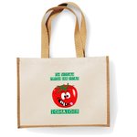 Cotton Shopping Bag Vegan Logo