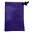 Purple Sim Suede Drawstring Bags
