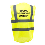 Social Distancing Warden Safety Vests