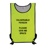 Polyester Tabards Vulnerable Person Please Give Me Space