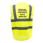 Reflective Vests - Social Distance Rule Applies