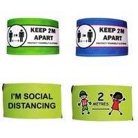 Read entire post: Armbands - Social Distancing Messages
