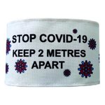 Stop Covid-19 Keep 2m Apart Armbands