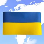 Support Ukraine Budget Nylon Armband