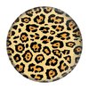 Personalised Leopard Print 50mm Badge