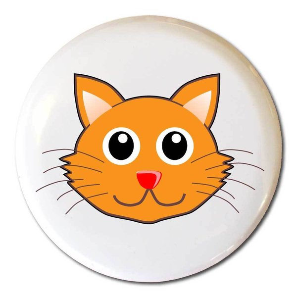 White button badge with smiley cat print\\n\\n10/04/2022 09:02