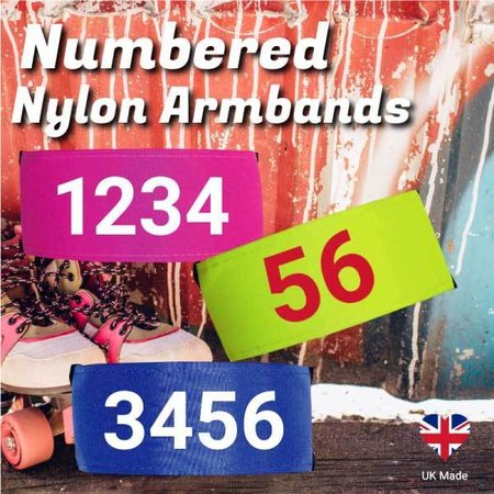 Numbered identification armbands printed with individual numbers.\\n\\n09/12/2022 16:47